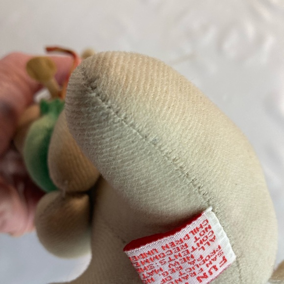 Fun Farm Christmas Mouse Plush 1978 7” - Picture 2 of 5